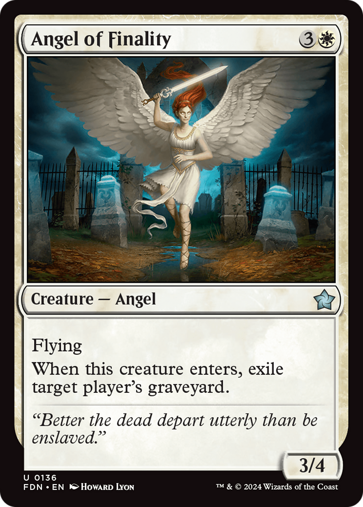 Angel of Finality [Foundations] | Gear Gaming Bentonville