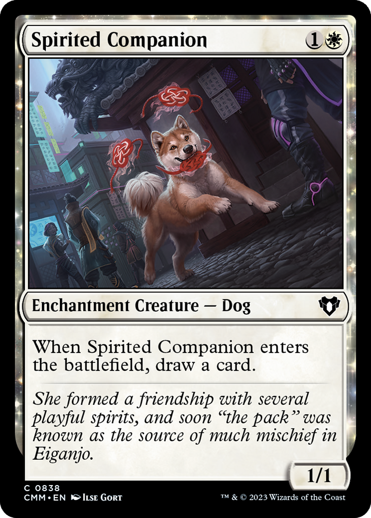 Spirited Companion [Commander Masters] | Gear Gaming Bentonville