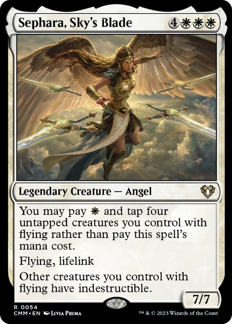 Sephara, Sky's Blade [Commander Masters] | Gear Gaming Bentonville