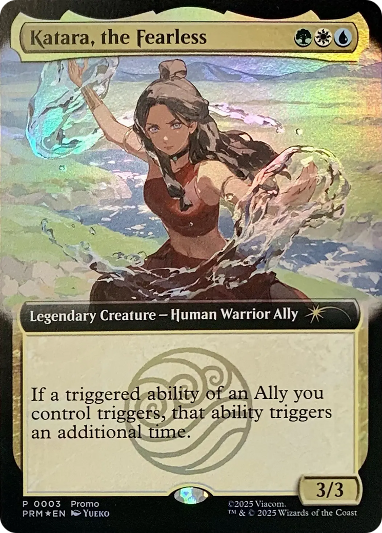 Katara, the Fearless (Extended Art) [Media Promos] | Gear Gaming Bentonville
