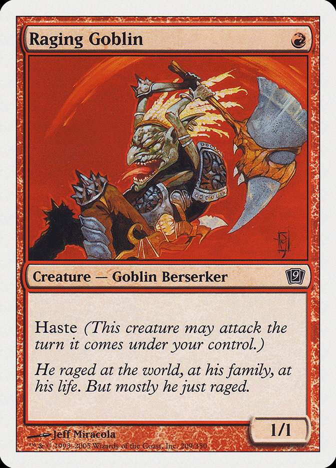 Raging Goblin [Ninth Edition] | Gear Gaming Bentonville