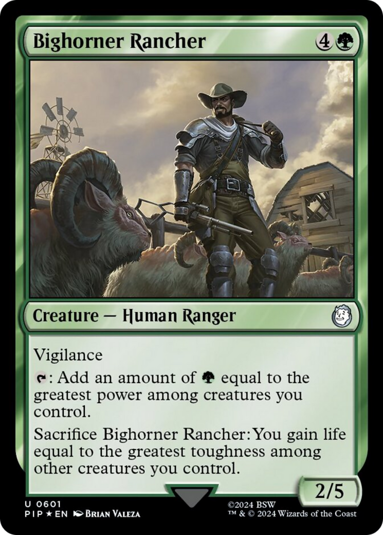 Bighorner Rancher (Surge Foil) [Fallout] | Gear Gaming Bentonville