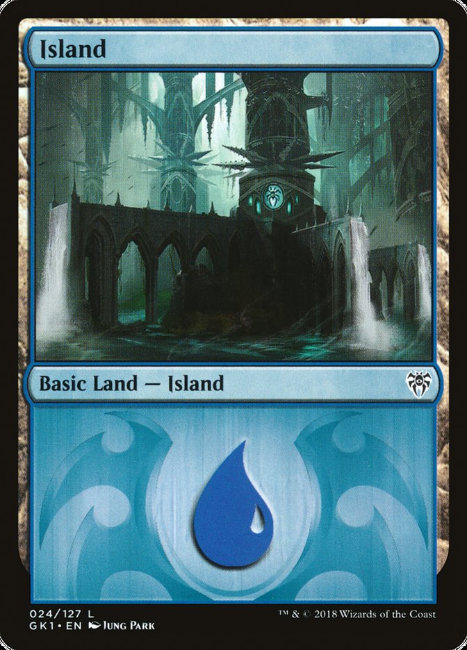 Island (24) [Guilds of Ravnica Guild Kit] | Gear Gaming Bentonville