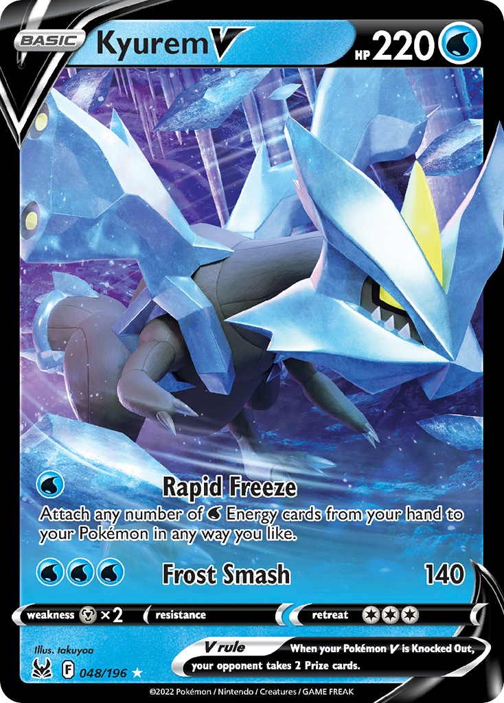 Kyurem V (048/196) (Jumbo Card) [Sword & Shield: Lost Origin] | Gear Gaming Bentonville