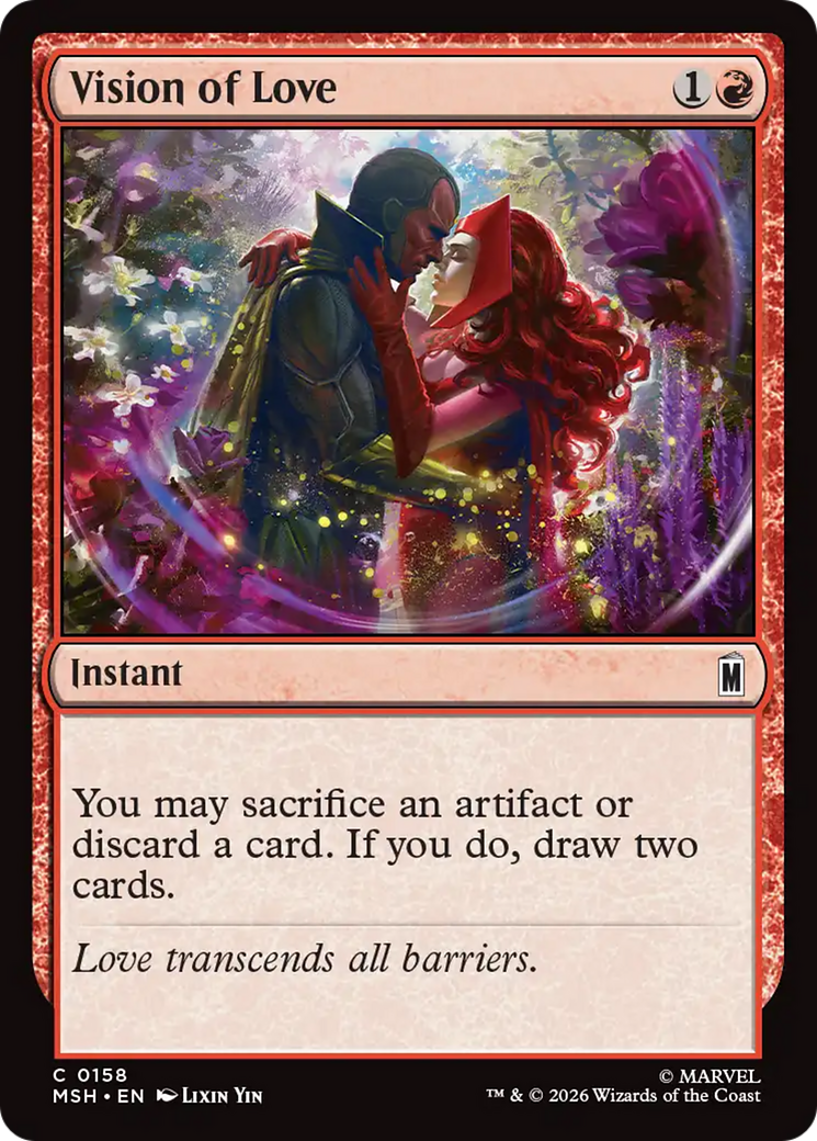 Vision of Love [Marvel Super Heroes] | Gear Gaming Bentonville