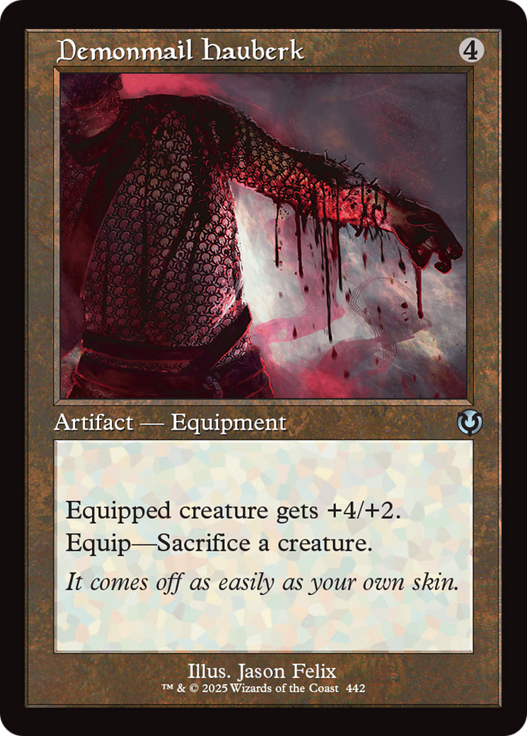 Demonmail Hauberk (Retro Frame) [Innistrad Remastered] | Gear Gaming Bentonville