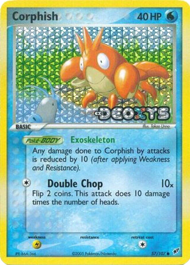 Corphish (57/107) (Stamped) [EX: Deoxys] | Gear Gaming Bentonville