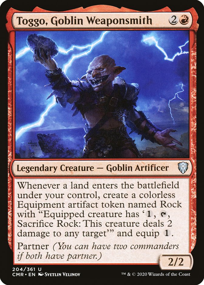 Toggo, Goblin Weaponsmith [Commander Legends] | Gear Gaming Bentonville