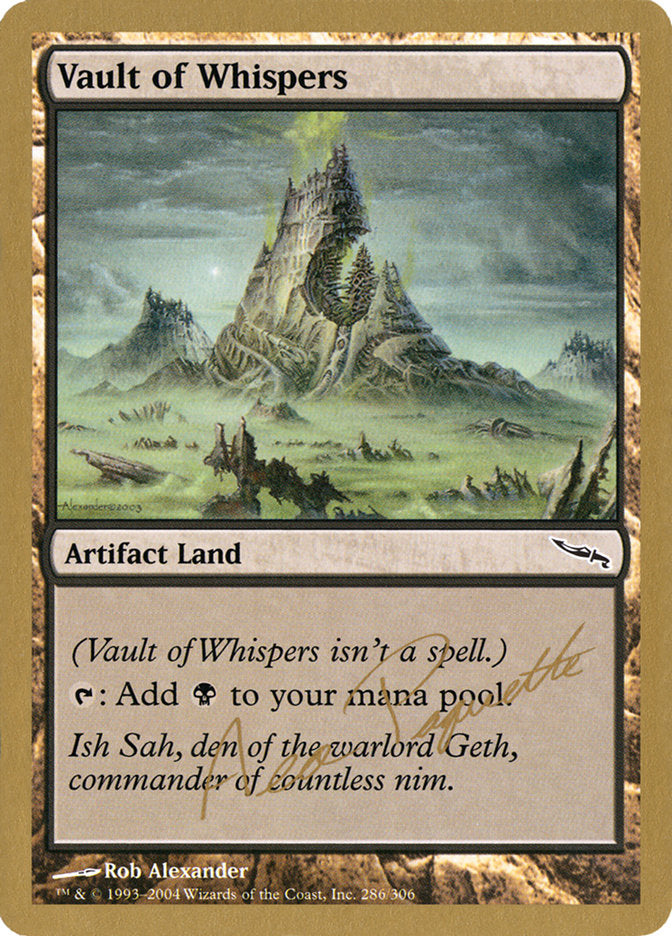 Vault of Whispers (Aeo Paquette) [World Championship Decks 2004] | Gear Gaming Bentonville