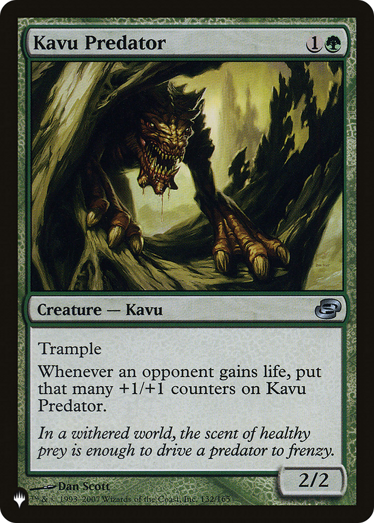 Kavu Predator [The List Reprints] | Gear Gaming Bentonville