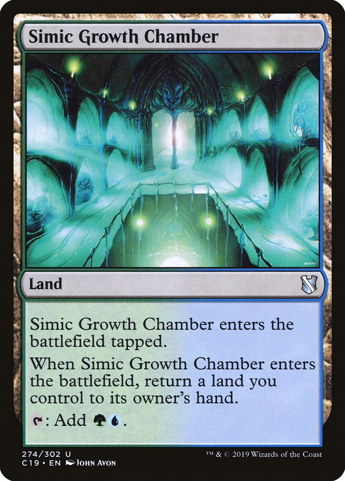 Simic Growth Chamber [Commander 2019] | Gear Gaming Bentonville