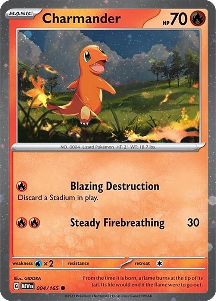 Charmander (004) (Cosmos Holo) [Scarlet & Violet: Black Star Promos] | Gear Gaming Bentonville