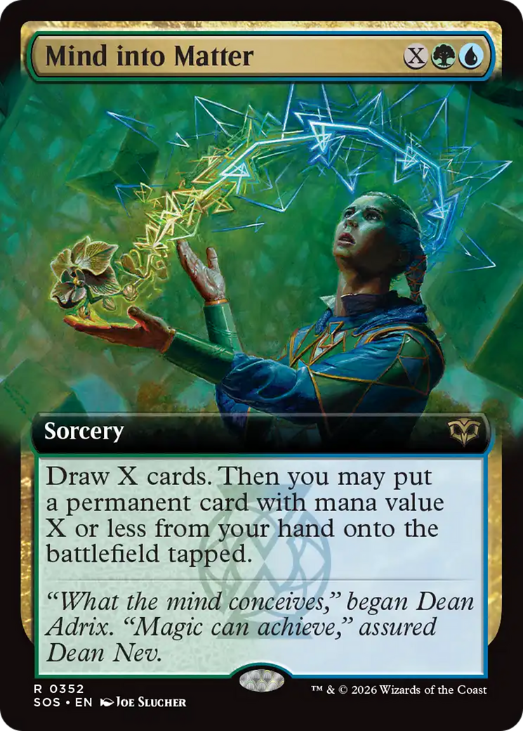 Mind into Matter (Extended Art) [Secrets of Strixhaven] | Gear Gaming Bentonville