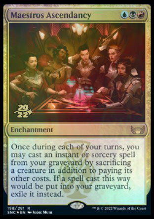 Maestros Ascendancy [Streets of New Capenna Prerelease Promos] | Gear Gaming Bentonville