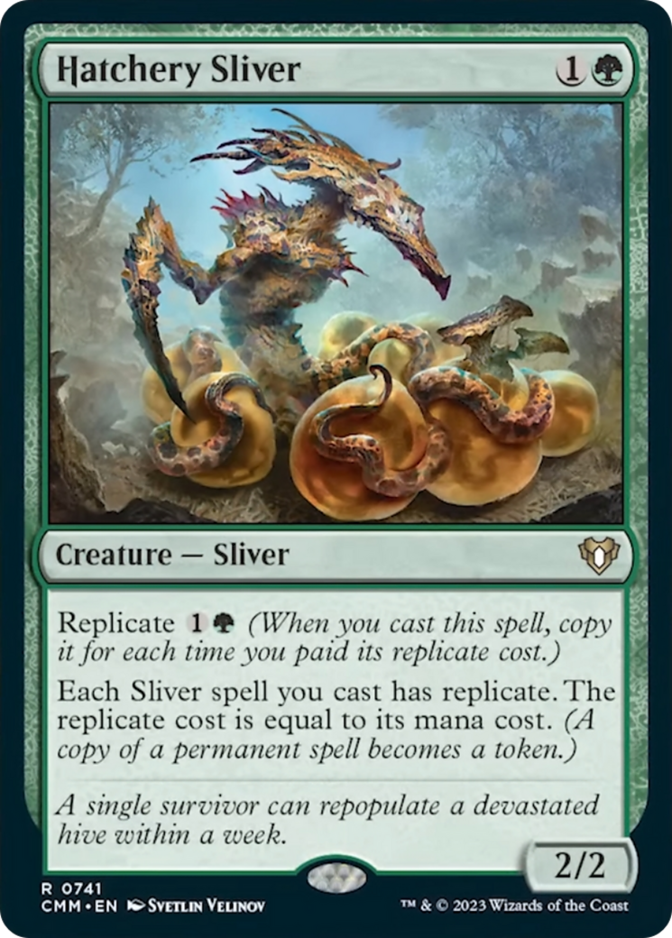 Hatchery Sliver [Commander Masters] | Gear Gaming Bentonville