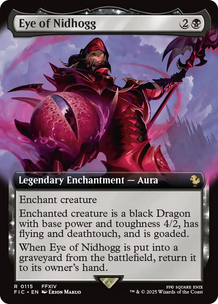 Eye of Nidhogg (Extended Art) [FINAL FANTASY Commander] | Gear Gaming Bentonville