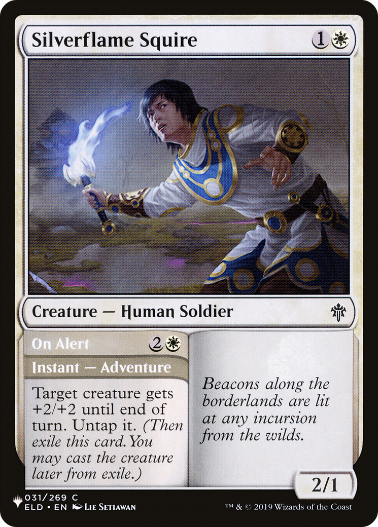 Silverflame Squire [The List Reprints] | Gear Gaming Bentonville