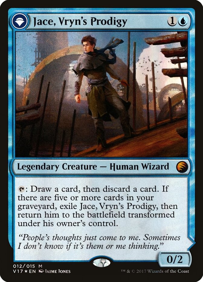 Jace, Vryn's Prodigy // Jace, Telepath Unbound [From the Vault: Transform] | Gear Gaming Bentonville