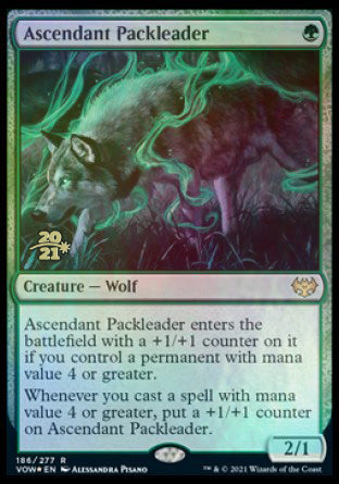 Ascendant Packleader [Innistrad: Crimson Vow Prerelease Promos] | Gear Gaming Bentonville