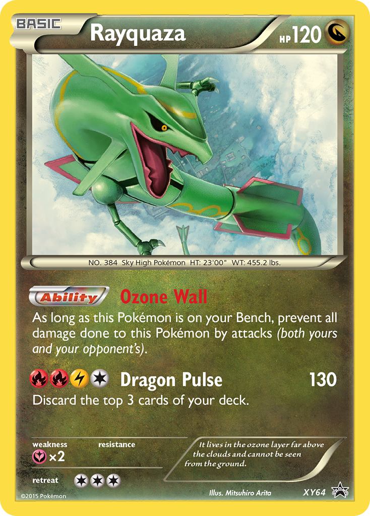 Rayquaza (XY64) [XY: Black Star Promos] | Gear Gaming Bentonville