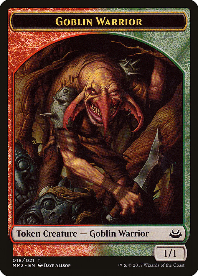 Goblin Warrior Token [Modern Masters 2017 Tokens] | Gear Gaming Bentonville