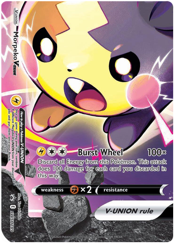 Morpeko V-Union (SWSH289) [Sword & Shield: Black Star Promos] | Gear Gaming Bentonville