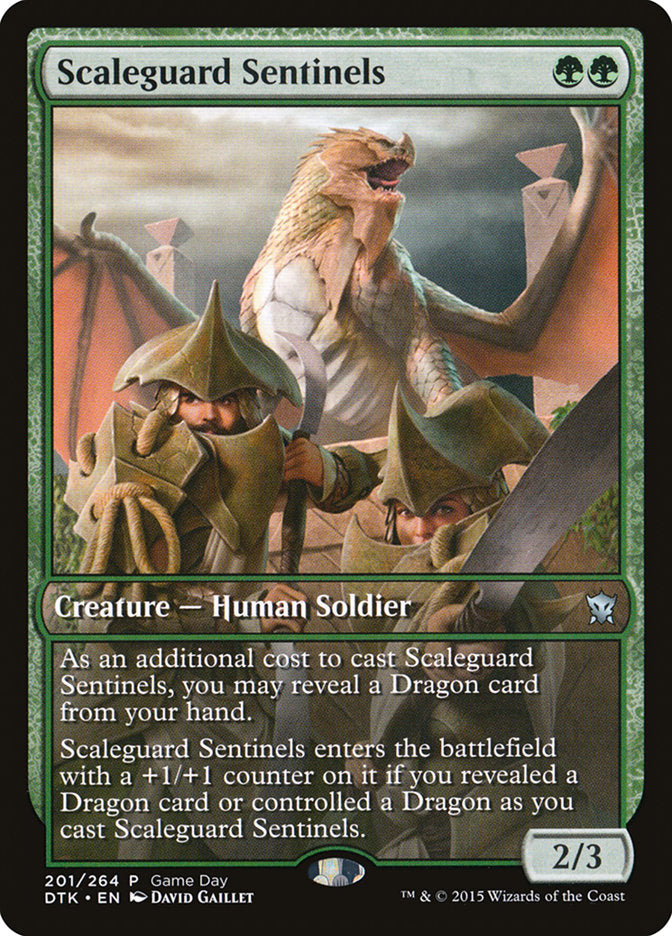 Scaleguard Sentinels (Game Day) [Dragons of Tarkir Promos] | Gear Gaming Bentonville