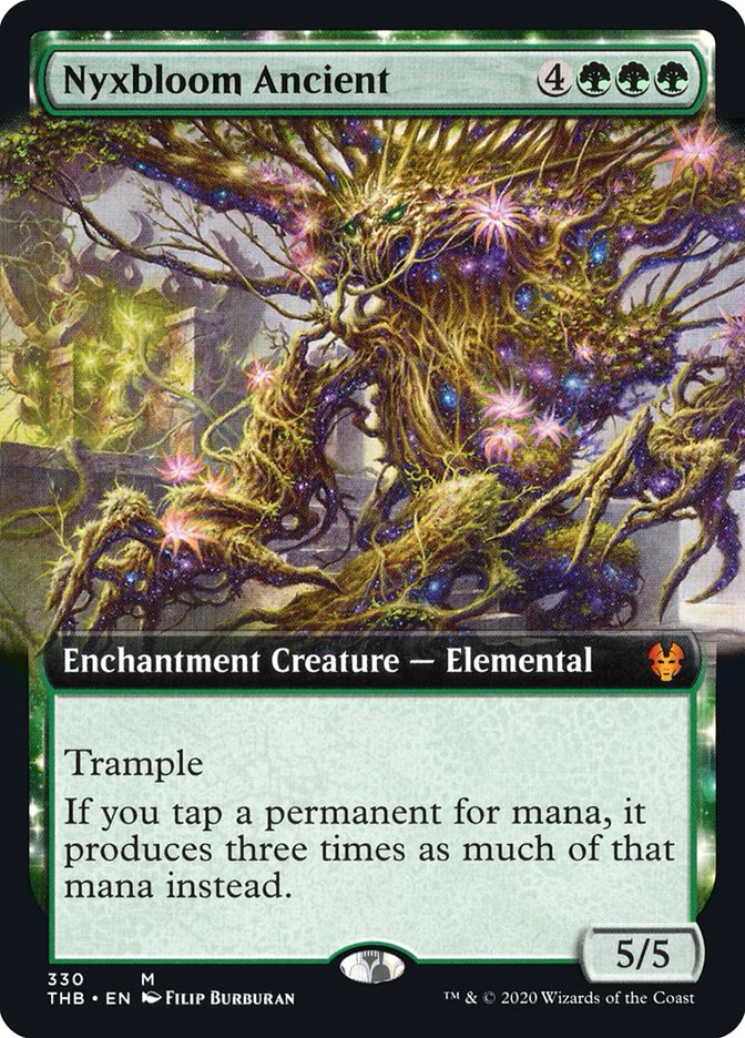 Nyxbloom Ancient (Extended Art) [Theros Beyond Death] | Gear Gaming Bentonville