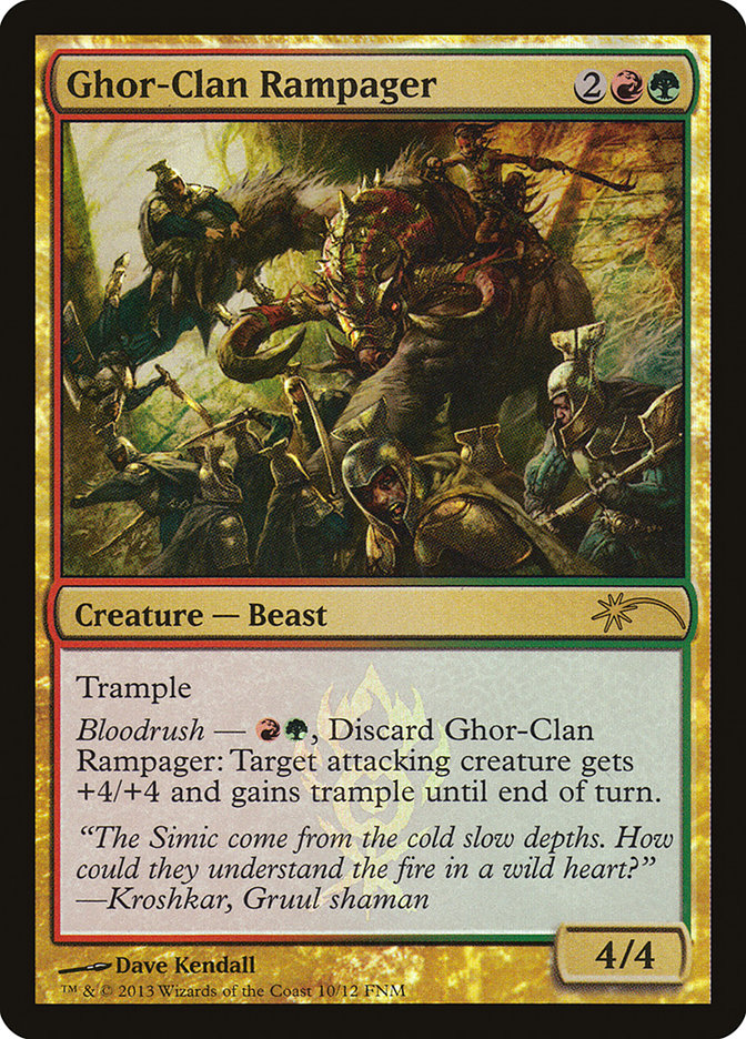 Ghor-Clan Rampager [Friday Night Magic 2013] | Gear Gaming Bentonville