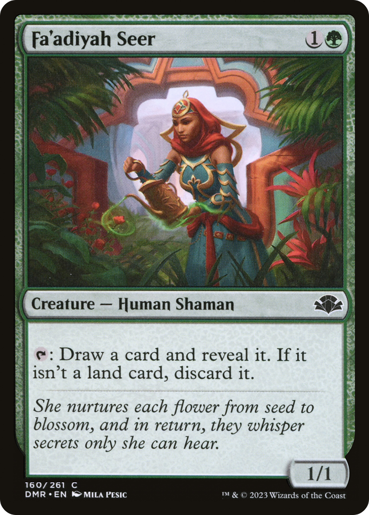 Fa'adiyah Seer [Dominaria Remastered] | Gear Gaming Bentonville
