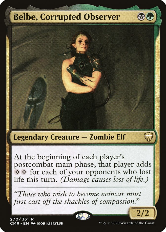 Belbe, Corrupted Observer [Commander Legends] | Gear Gaming Bentonville
