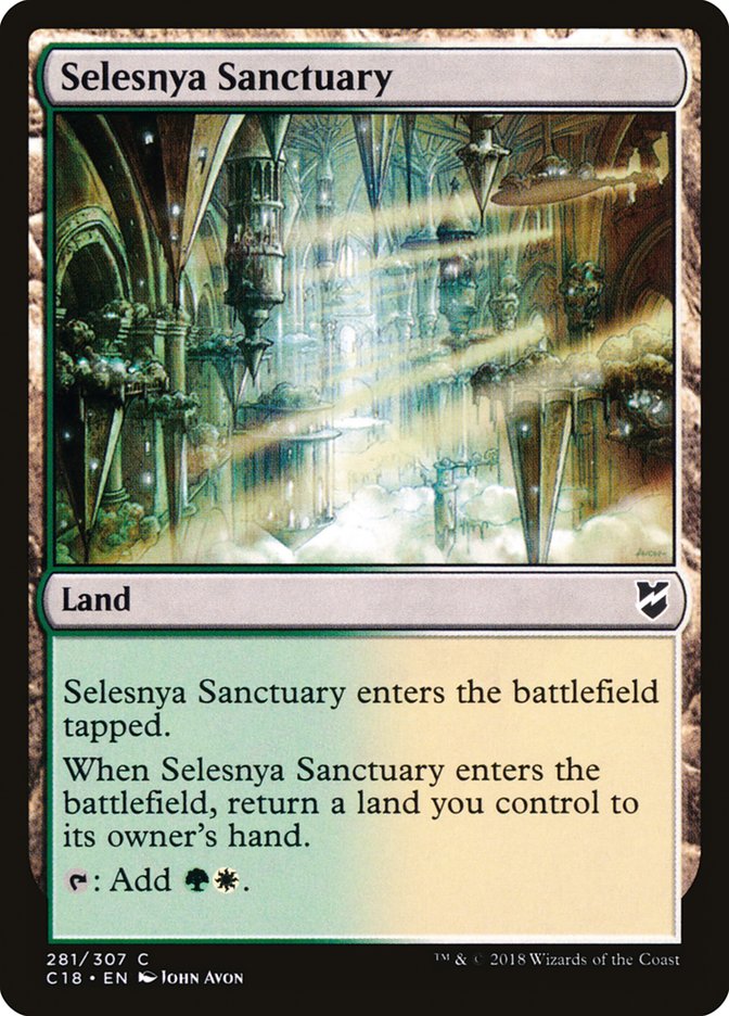 Selesnya Sanctuary [Commander 2018] | Gear Gaming Bentonville