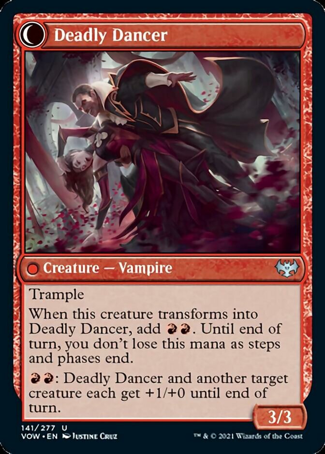 Alluring Suitor // Deadly Dancer [Innistrad: Crimson Vow] | Gear Gaming Bentonville
