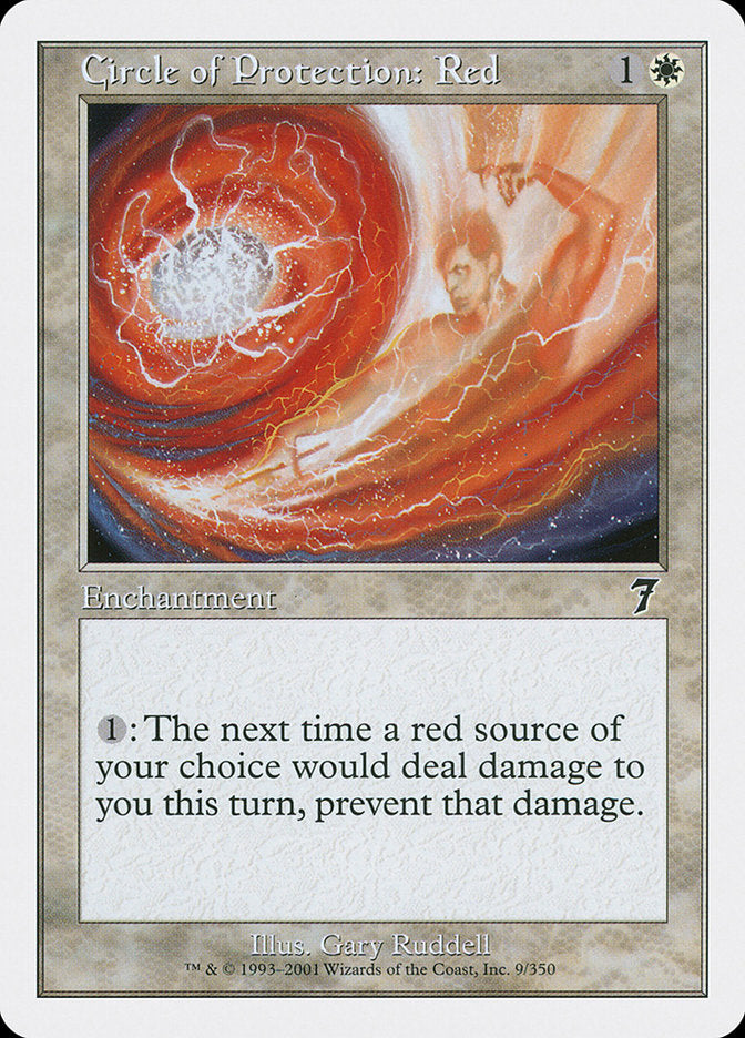 Circle of Protection: Red [Seventh Edition] | Gear Gaming Bentonville