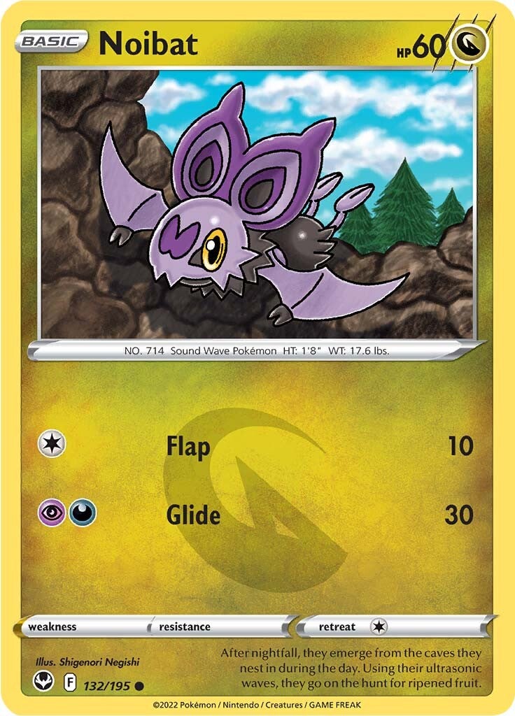 Noibat (132/195) [Sword & Shield: Silver Tempest] | Gear Gaming Bentonville