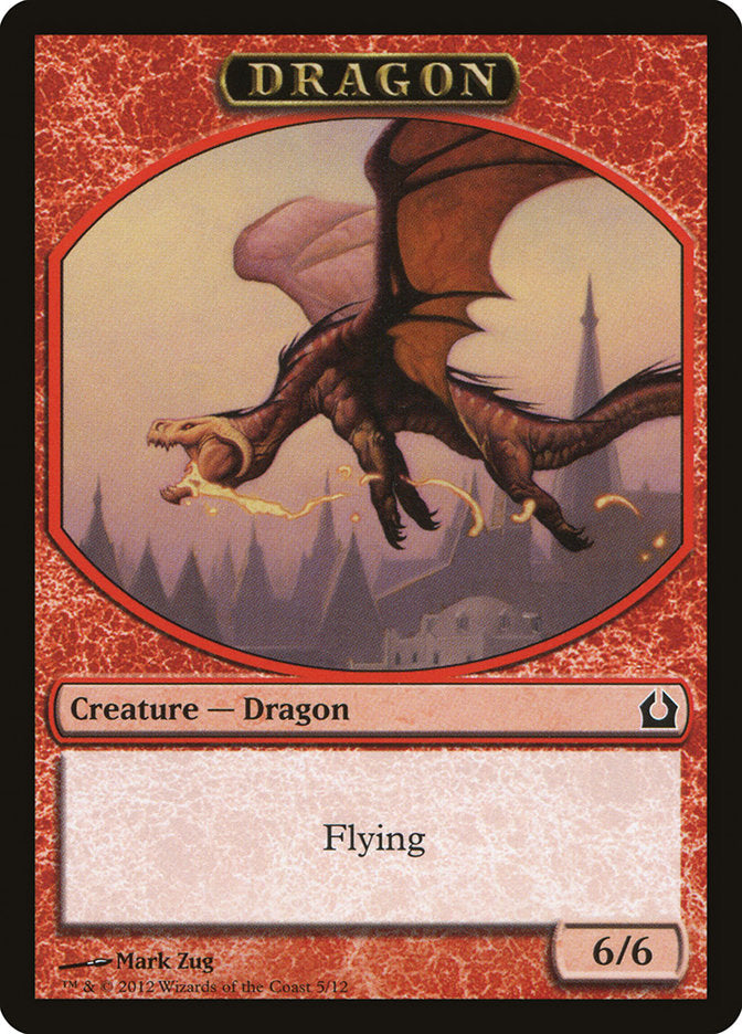 Dragon Token [Return to Ravnica Tokens] | Gear Gaming Bentonville