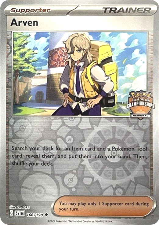 Arven (166/198) (Regional Championships) [League & Championship Cards] | Gear Gaming Bentonville