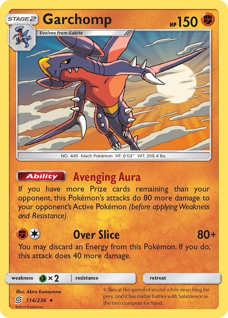 Garchomp (114/236) [Sun & Moon: Unified Minds] | Gear Gaming Bentonville