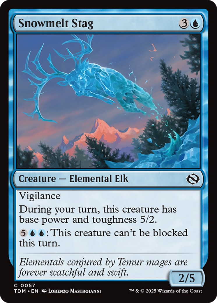 Snowmelt Stag [Tarkir: Dragonstorm] | Gear Gaming Bentonville