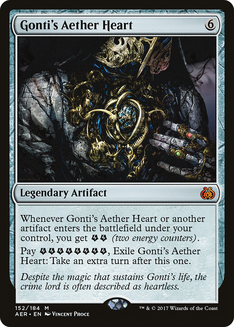 Gonti's Aether Heart (Ripple Foil) [Modern Horizons 3 Commander] | Gear Gaming Bentonville