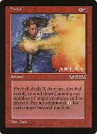 Fireball (Oversized) [Oversize Cards] | Gear Gaming Bentonville