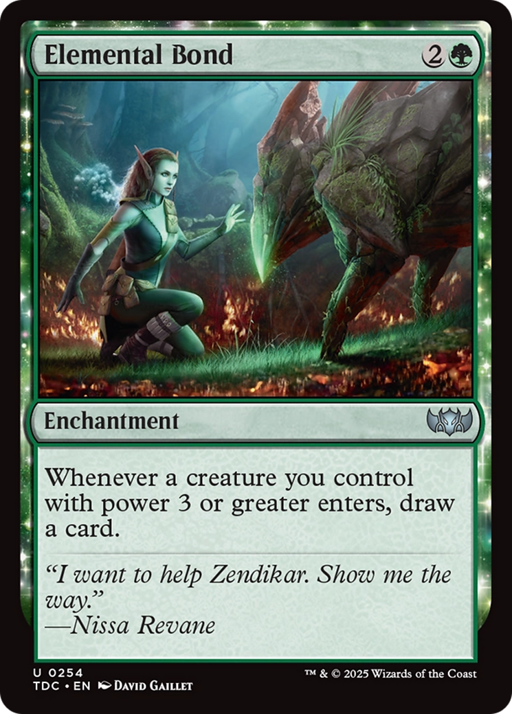 Elemental Bond [Tarkir: Dragonstorm Commander] | Gear Gaming Bentonville