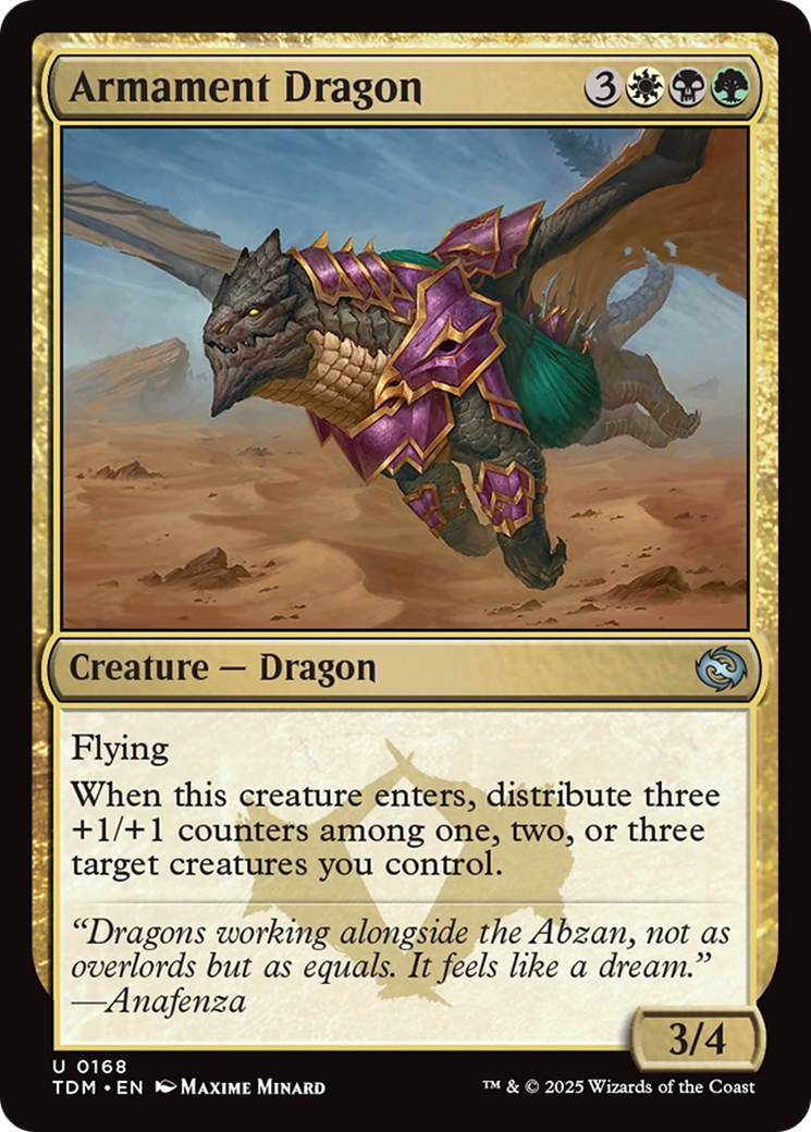 Armament Dragon [Tarkir: Dragonstorm] | Gear Gaming Bentonville