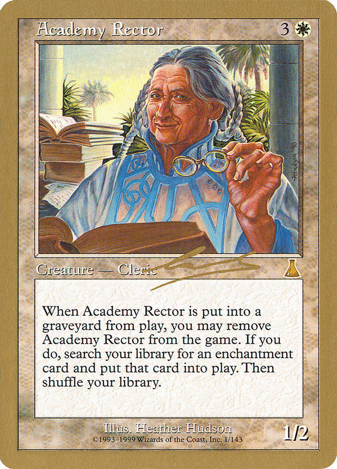 Academy Rector (Nicolas Labarre) [World Championship Decks 2000] | Gear Gaming Bentonville