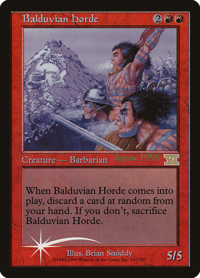 Balduvian Horde (Worlds) [World Championship Promos] | Gear Gaming Bentonville