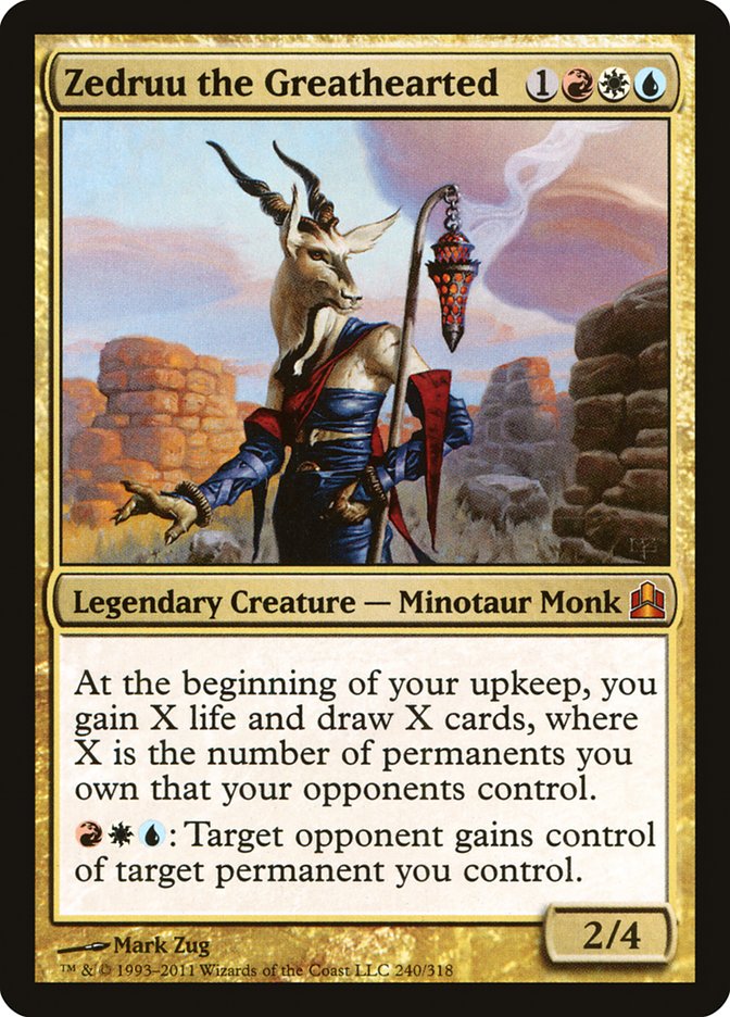 Zedruu the Greathearted [Commander 2011] | Gear Gaming Bentonville