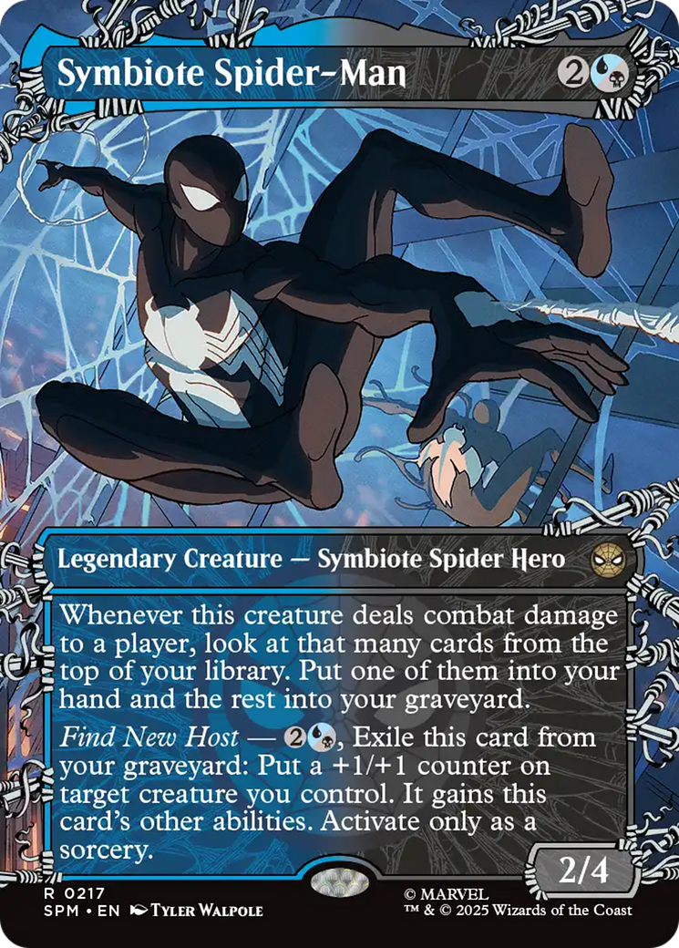 Symbiote Spider-Man (Borderless) [Marvel's Spider-Man] | Gear Gaming Bentonville