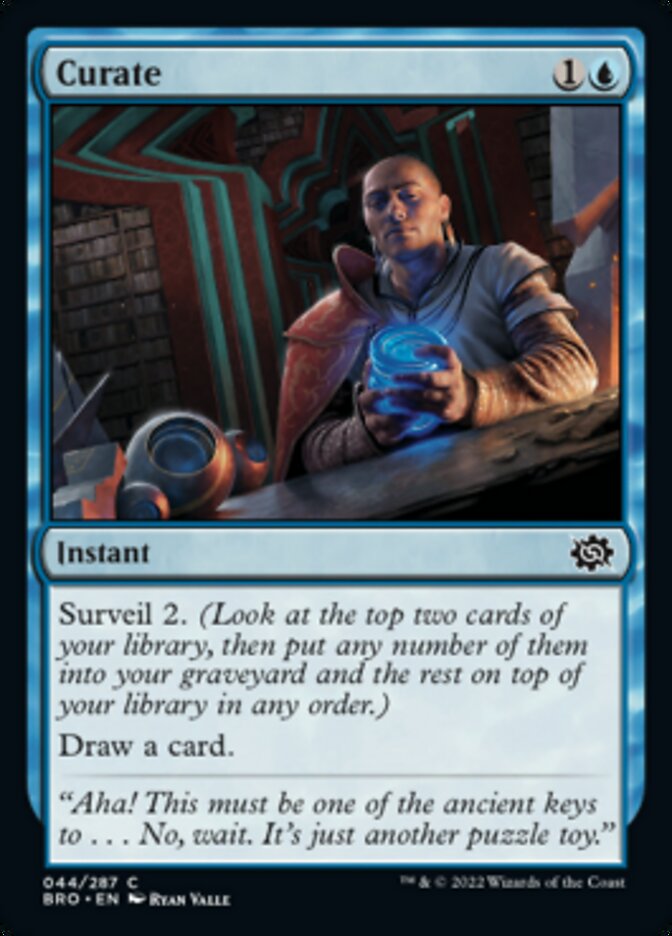Curate [The Brothers' War] | Gear Gaming Bentonville