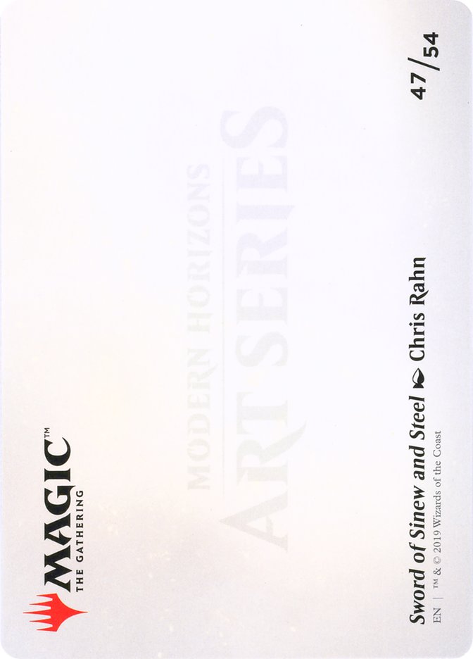 Sword of Sinew and Steel // Sword of Sinew and Steel [Modern Horizons Art Series] | Gear Gaming Bentonville