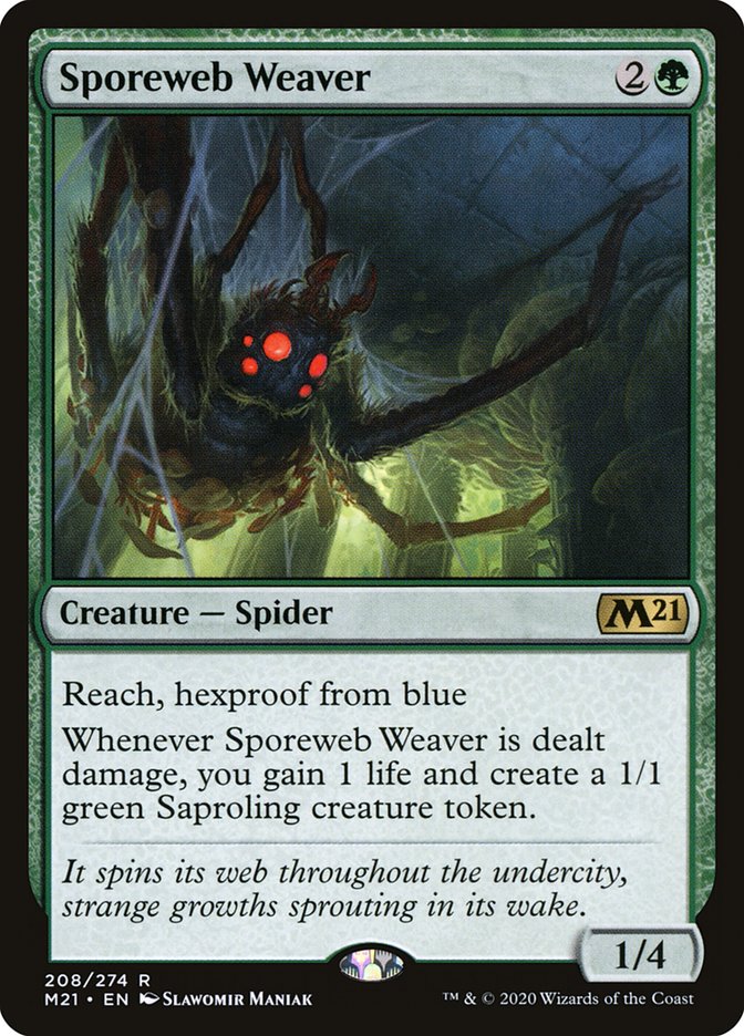 Sporeweb Weaver [Core Set 2021] | Gear Gaming Bentonville